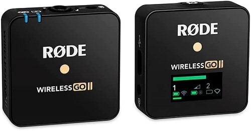 Rode Wireless Go II Mikrofon Sender und Empfänger