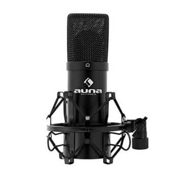 Auna Mic 900B USB Mikrofon mit Mikrofonspinne