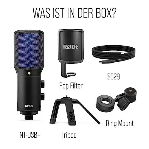 Rode NT-USB+ Lieferumfang