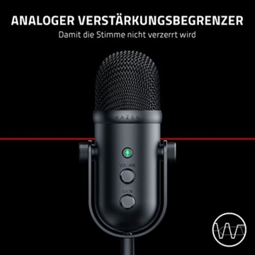 Razer Seiren v2 Pro modernes Mikrofon für Sprache