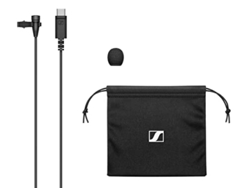 Smartphone Mikrofon mit USB-C Sennheiser XS Lav Lieferumfang
