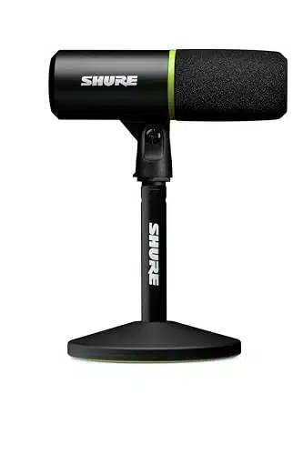 USB Mikrofon Shure MV6 mit Tischstativ im Set